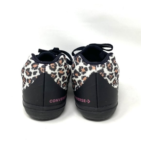 Converse All Star BB EVO Leopard Print Mid Canvas Women's Sneakers Size 172180C - Picture 9 of 10